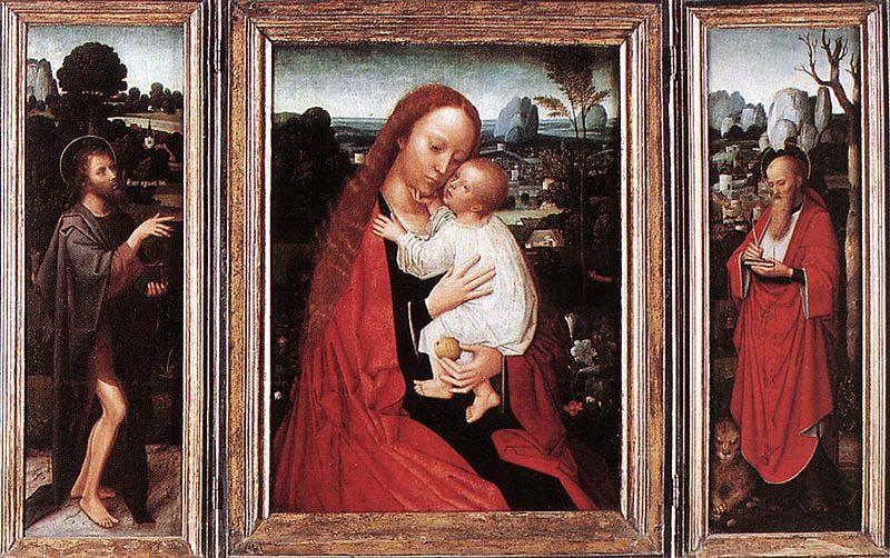 Adriaen Isenbrant Triptych oil painting picture